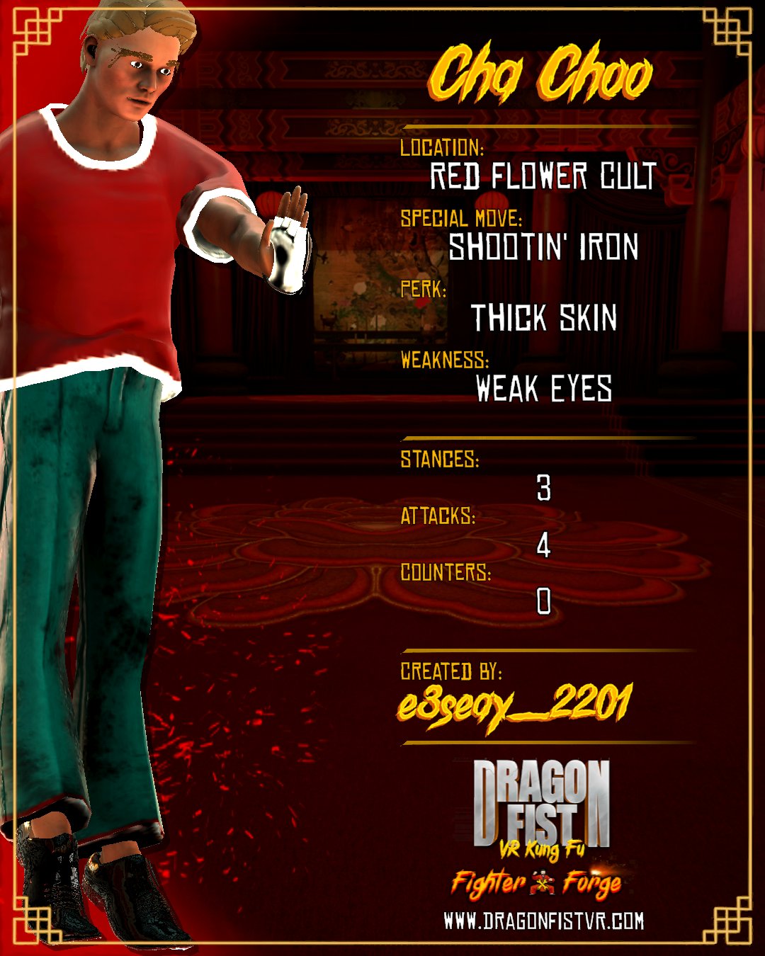 Cha Choo - Created By: e3seay_2201
